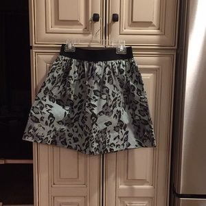HURLEY Leopard Print Skirt